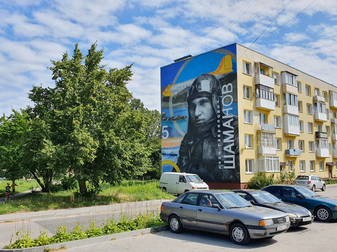 Mural Ivan Gavrilovich Shamanov景点图片