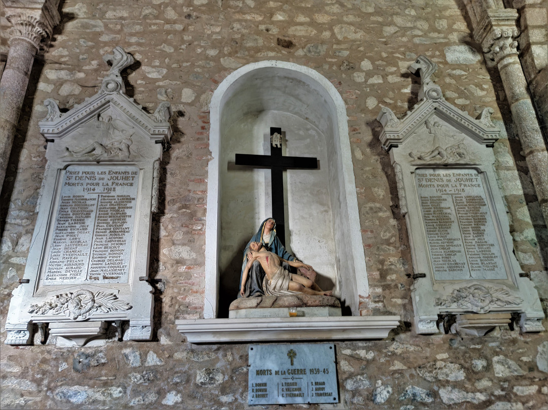Église de Saint-Denis-de-Jouhet景点图片
