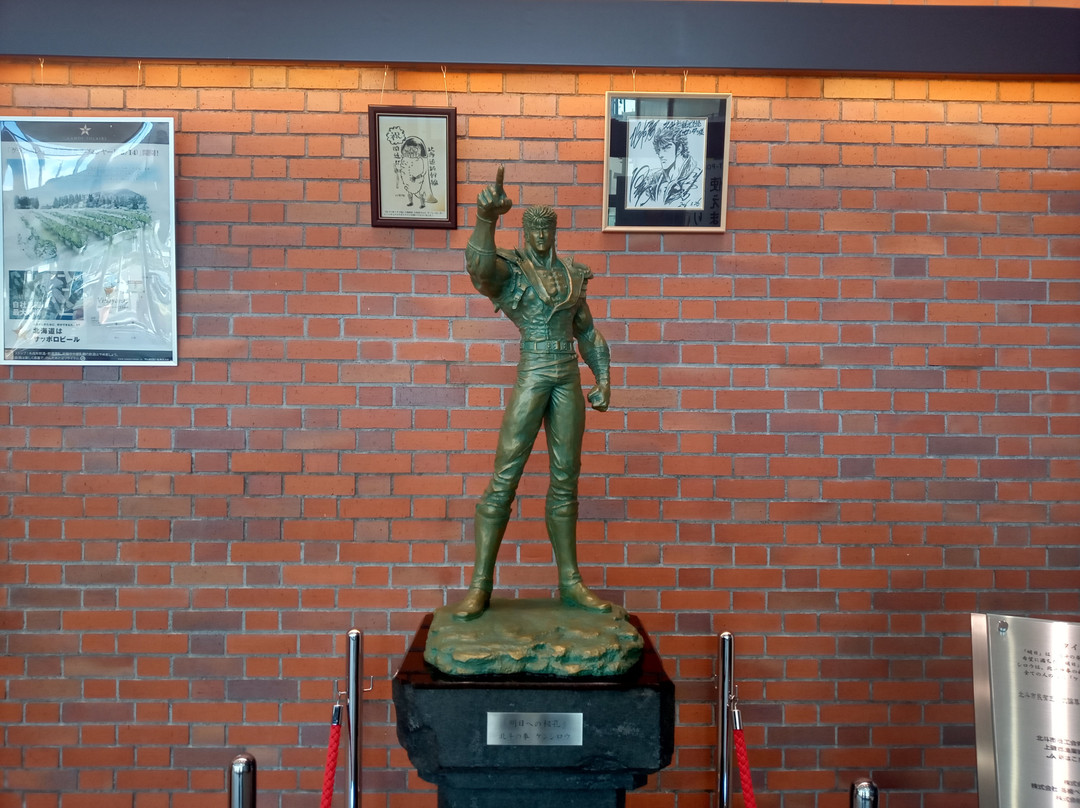 Kenshiro Bronze Statue-北斗市必去景点