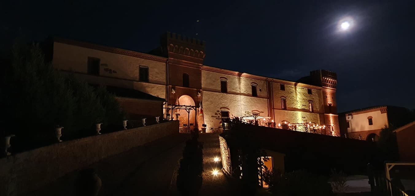 B&B- Residence Castle La Pia Dama-浴室