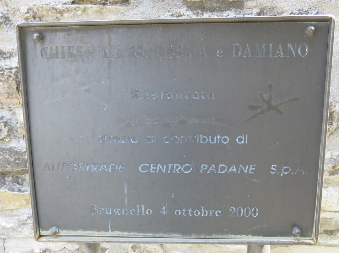 Chiesa dei Santi Cosma e Damiano a Brugnello