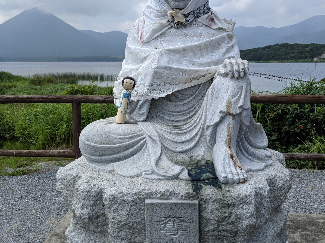 Datsueba and Keneo Statues-陆奥市必去景点
