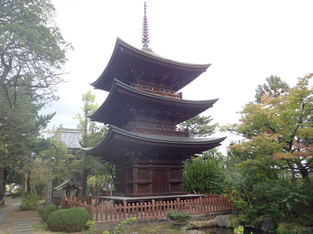 Shinano Kokubunji Temple-上田市必去景点