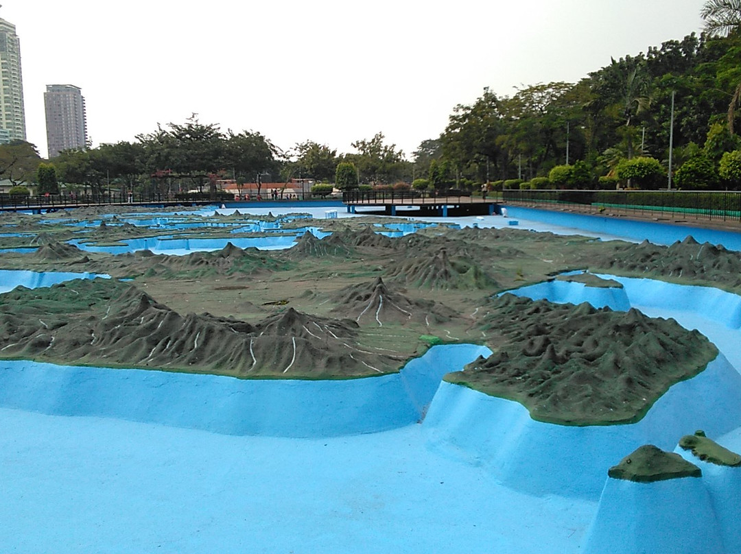 Relief Map of the Philippine Islands-马尼拉必去景点
