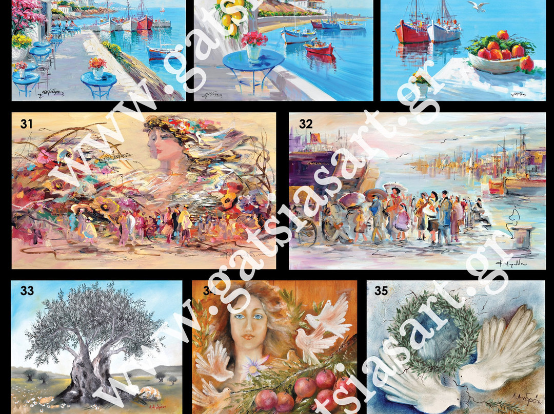 Art Gallery by Gatsias Art-Parga必去景点