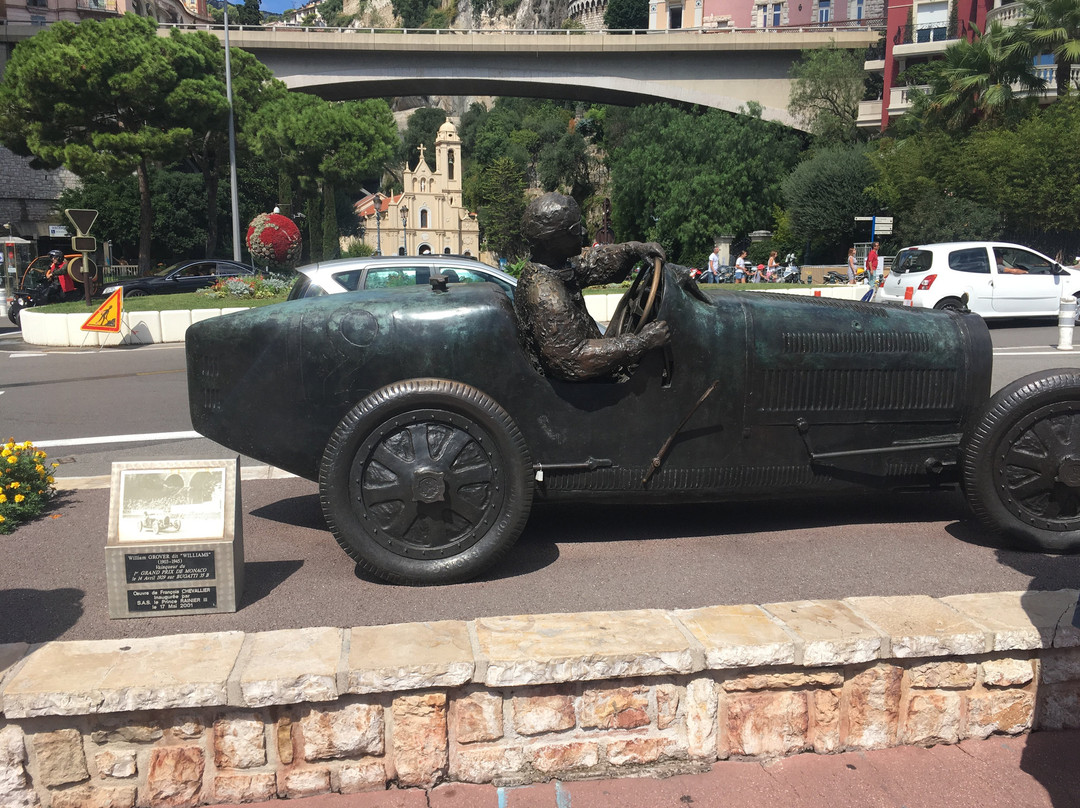 Juan Manuel Fangio Statue-蒙特卡洛必去景点