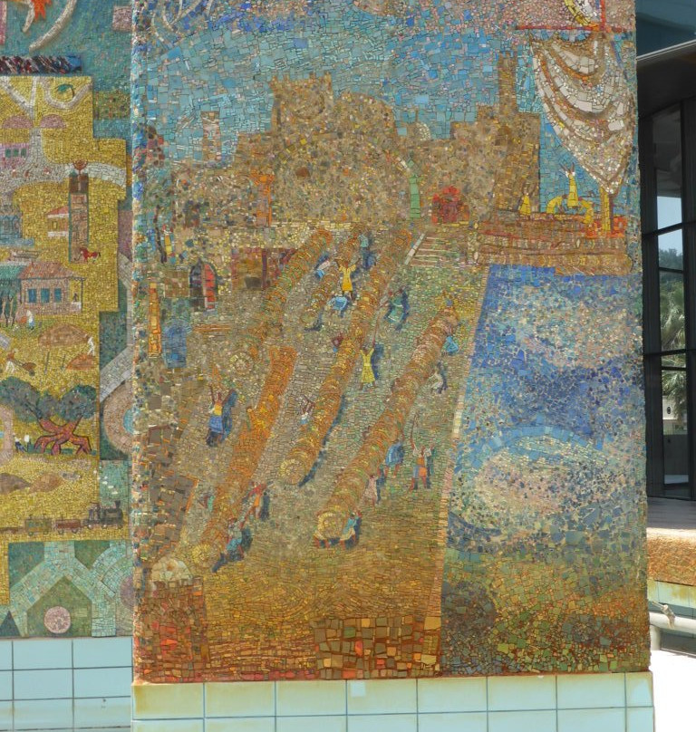 Nahum Gutman Mosaic Fountain-特拉维夫必去景点