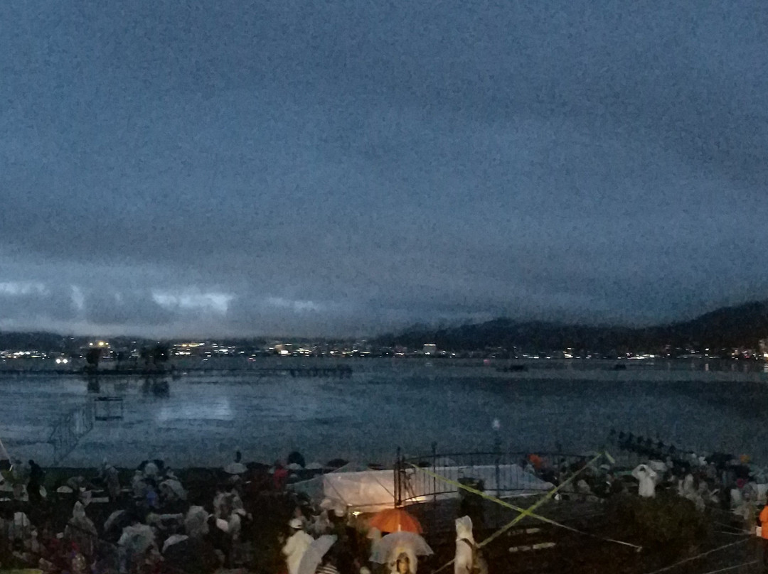 诹访湖祭湖上花火大会景点图片