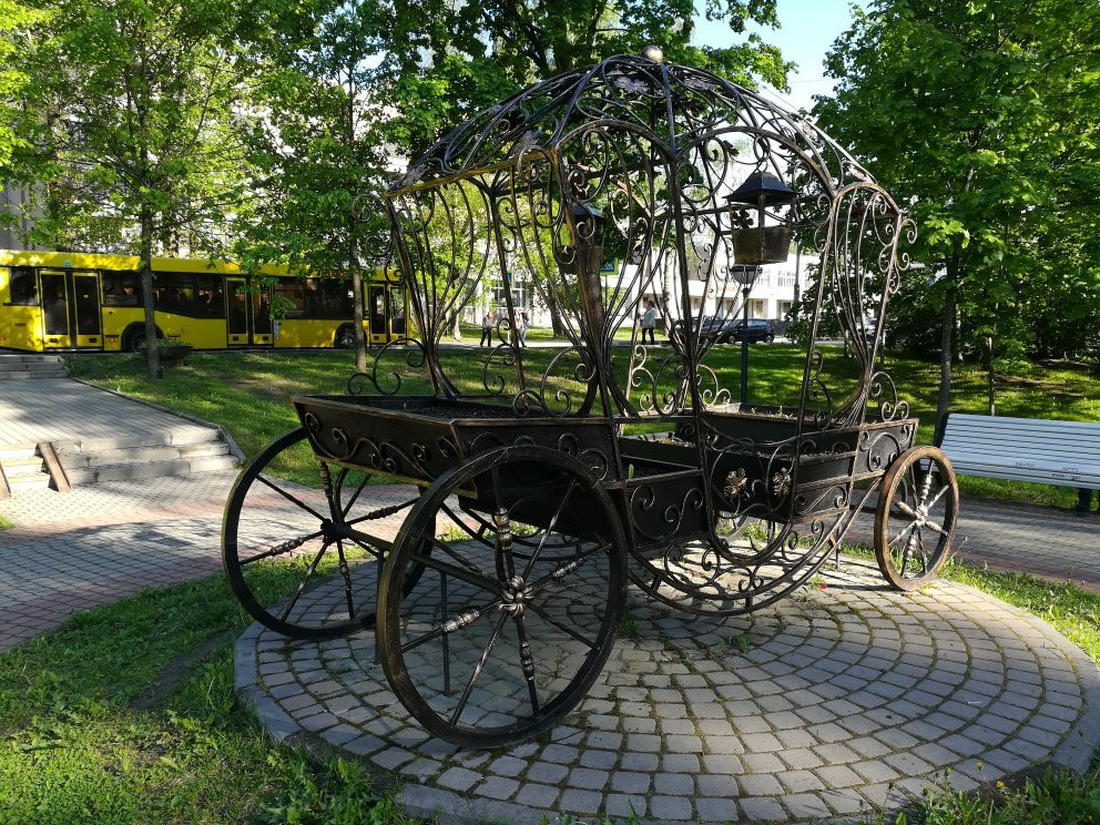 Sculpture-Flowerbed the Coach for Cinderella景点图片