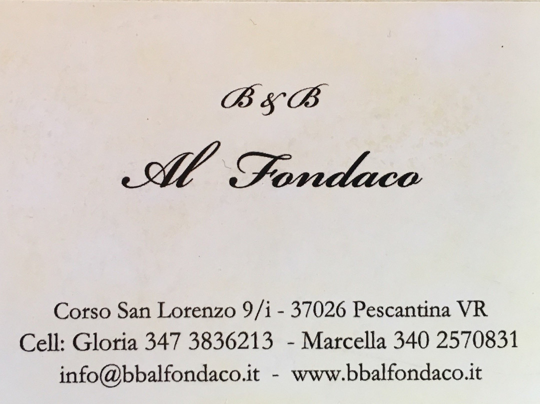B&B Al Fondaco主图