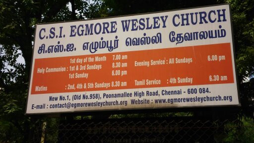 Egmore Wesley Church-金奈（马德拉斯）必去景点