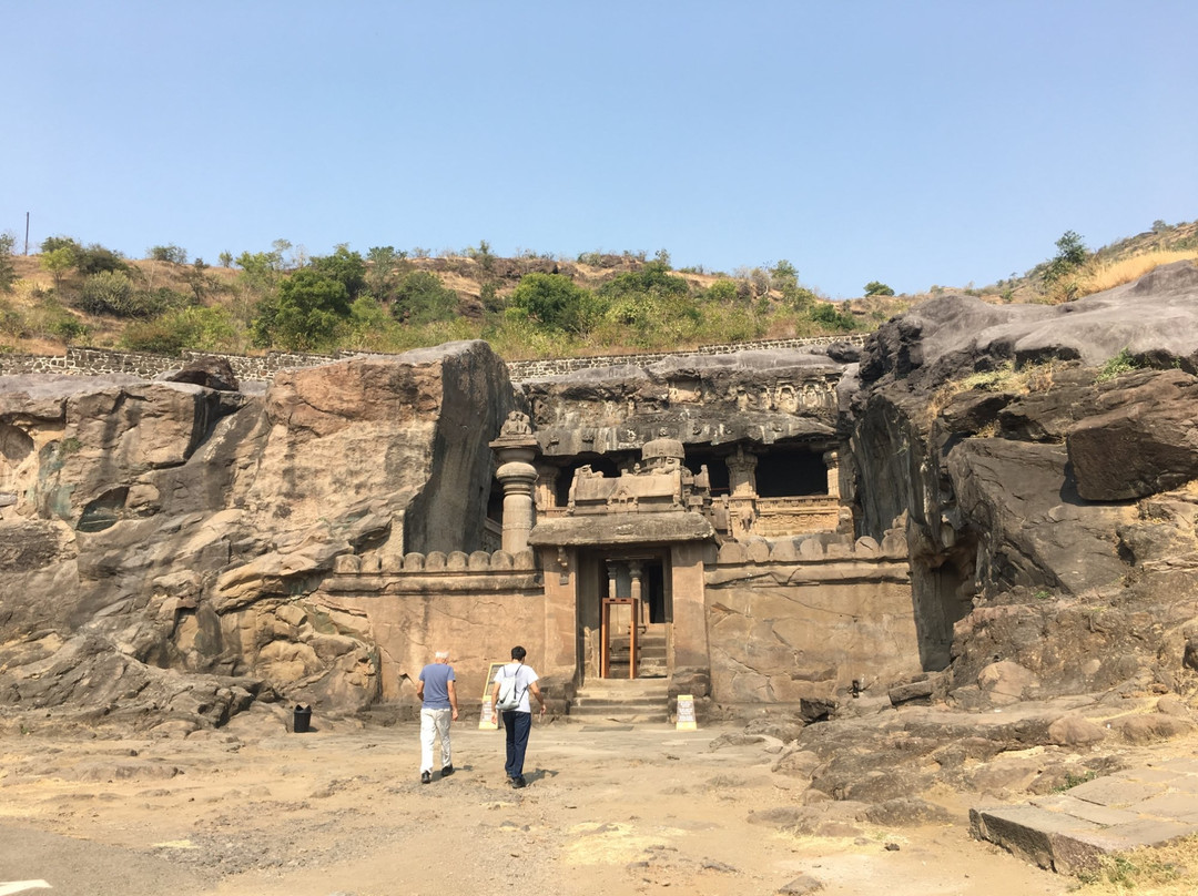 Jain Temple in Ellora caves景点图片