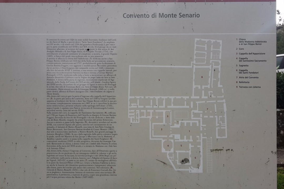 Santuario di Montesenario-Vaglia必去景点