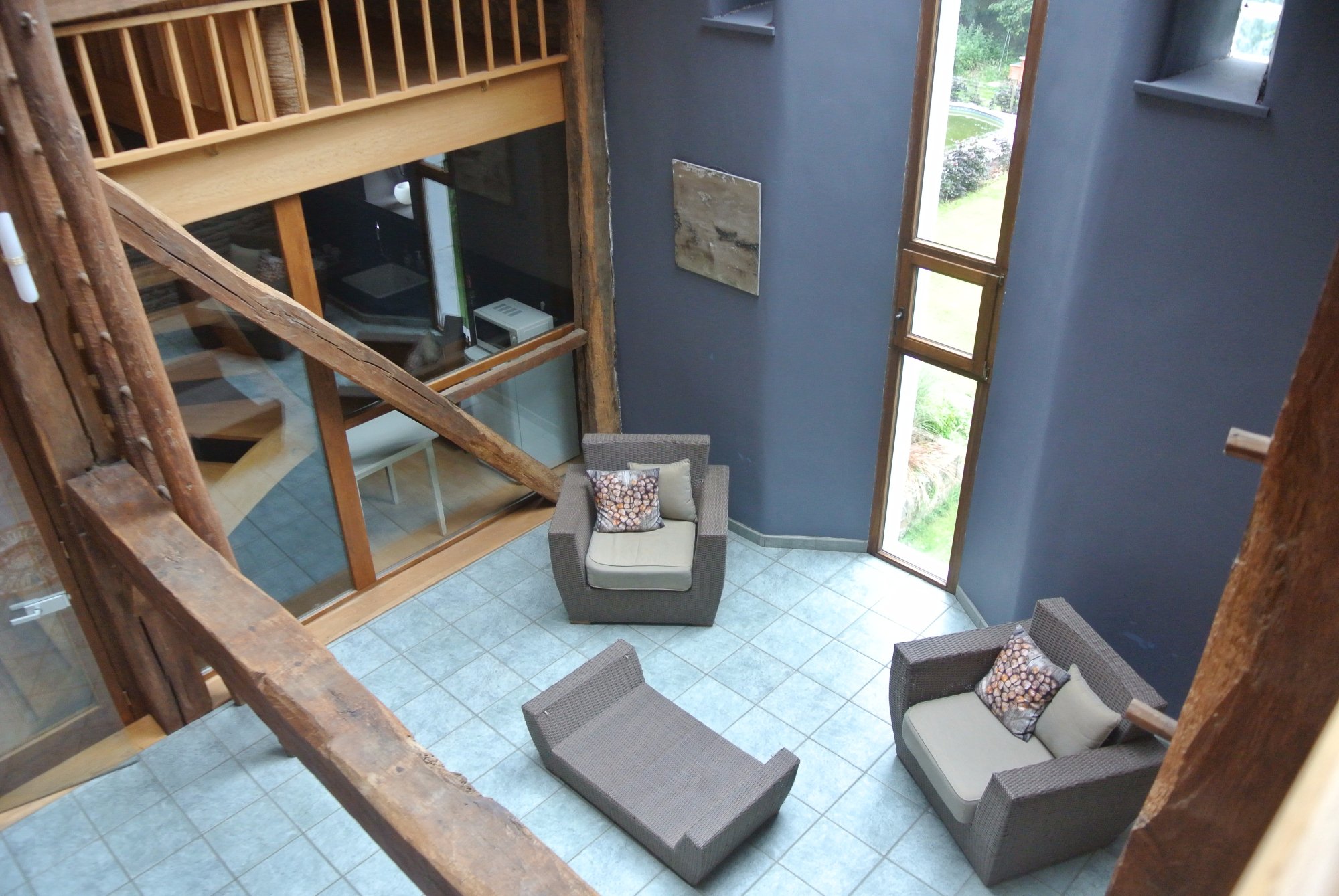 B&B A l'Ombre du Tilleul-餐饮