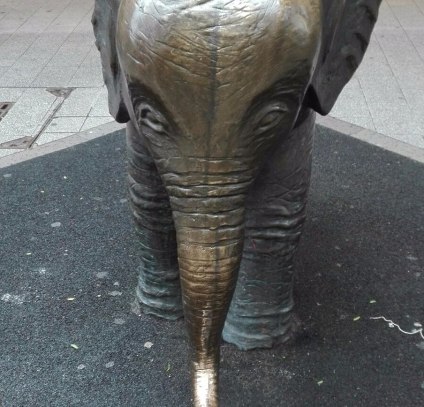 Bronzeelefant "Tuffi"景点图片