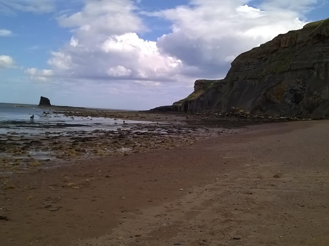Saltwick Bay Beach-惠特比必去景点