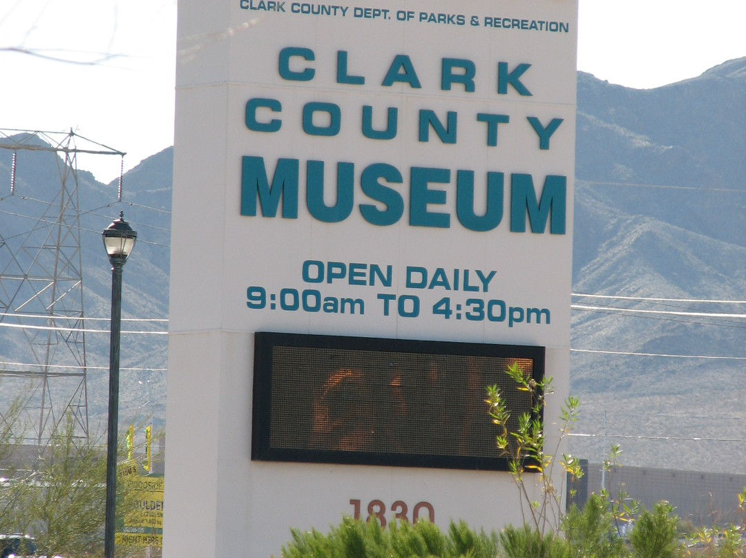 Clark County Heritage Museum-亨德森必去景点