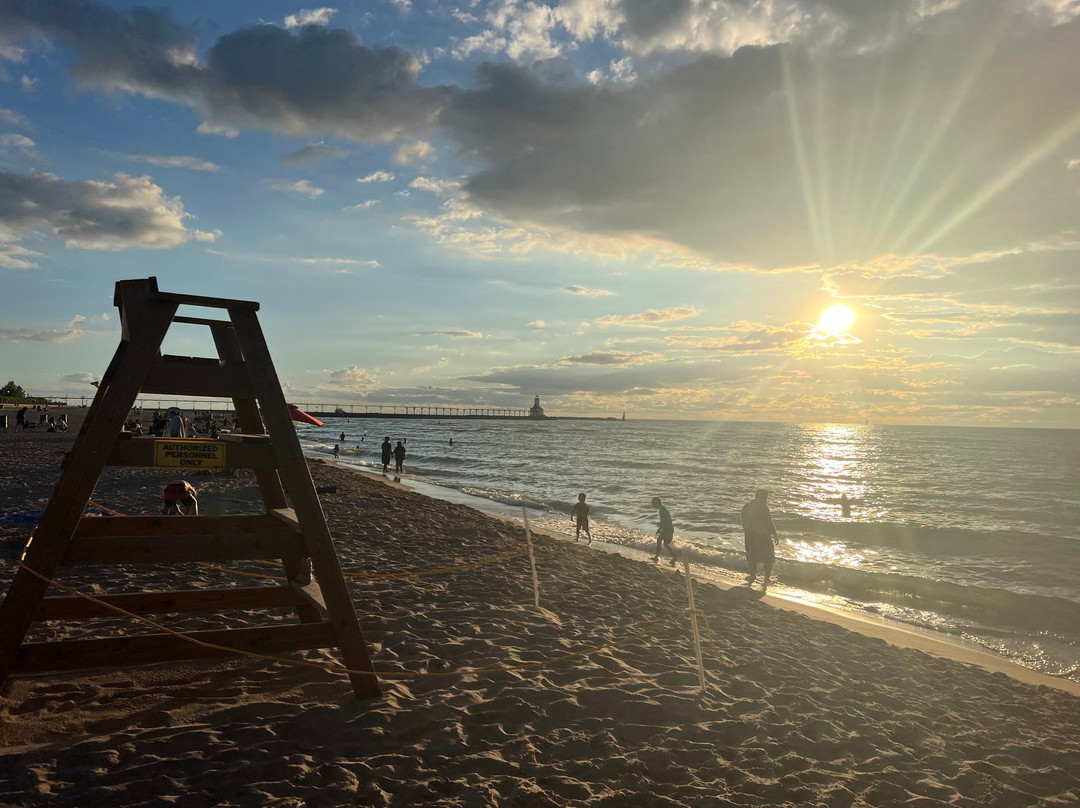 密西根市沙灘-密歇根城必去景点