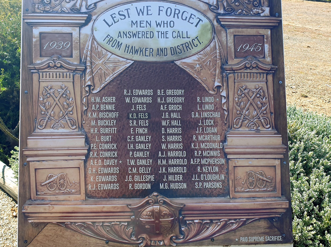 Hawker War Memorial景点图片