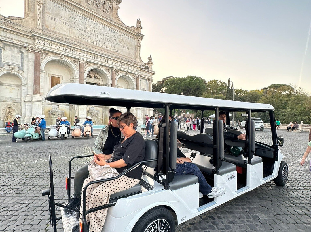Rome: Private Tour by eco-friendly Golf Cart-罗马必去景点