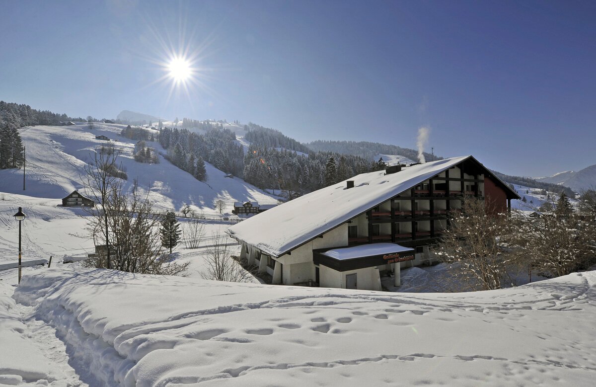 Hotel Säntis Lodge-浴室
