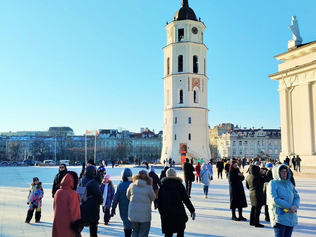Bell Tower of Vilnius Cathedral-维尔纽斯必去景点