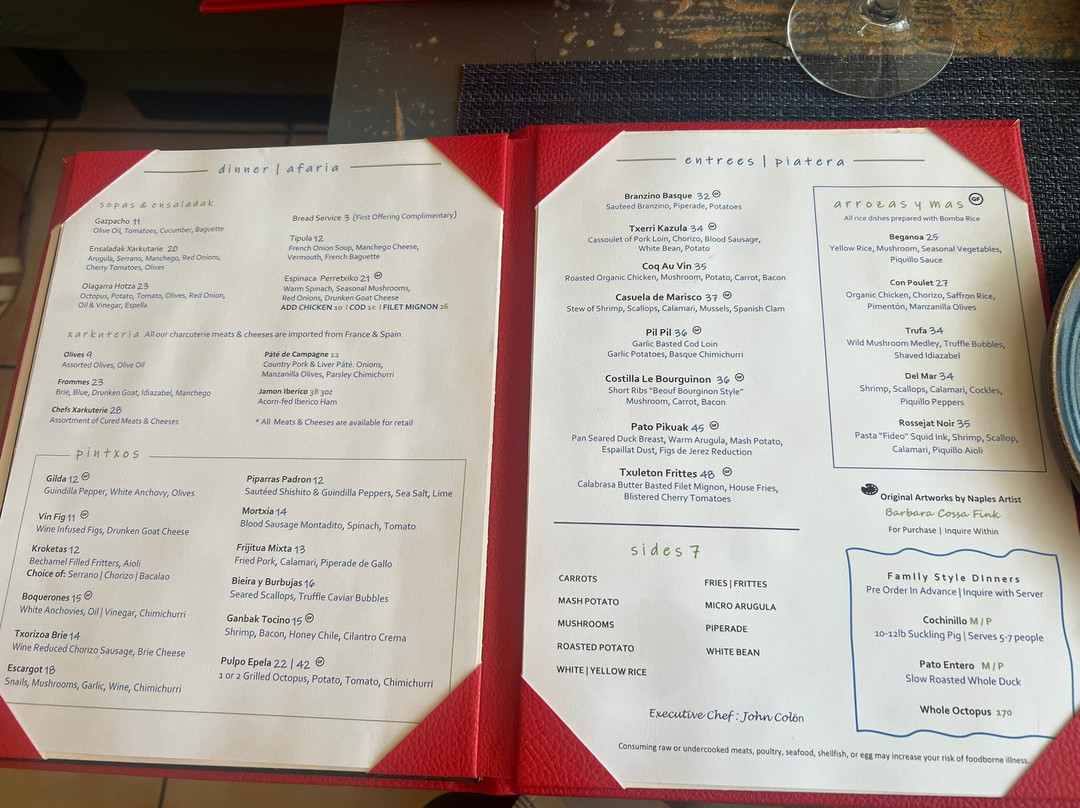 El Basque Restaurant