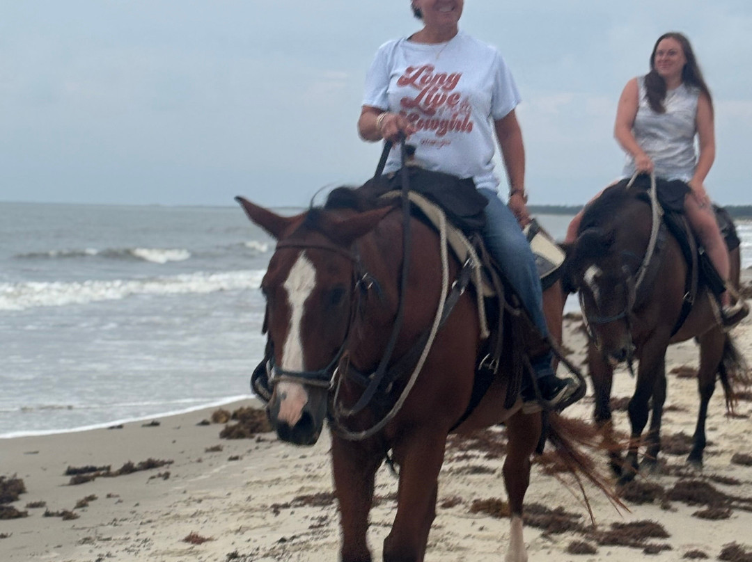 Broke A Toe Horseback Riding on the Beach-Cape San Blas必去景点