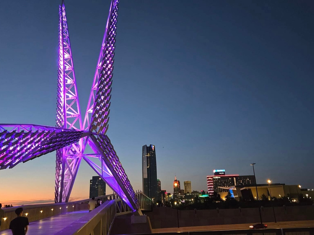 Skydance Bridge-俄克拉何马城必去景点