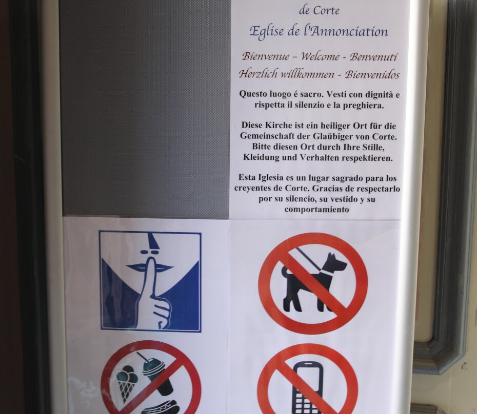 Eglise de l'Annonciation-Corte必去景点