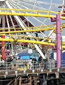 Route 66 End of the Trail Sign-圣莫尼卡必去景点