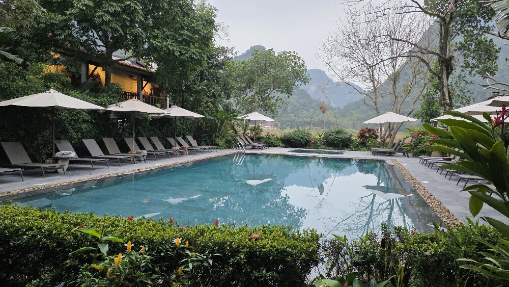 Tam Coc Garden-泳池