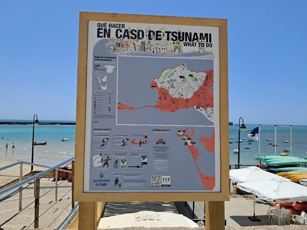Playa La Caleta-加的斯市必去景点