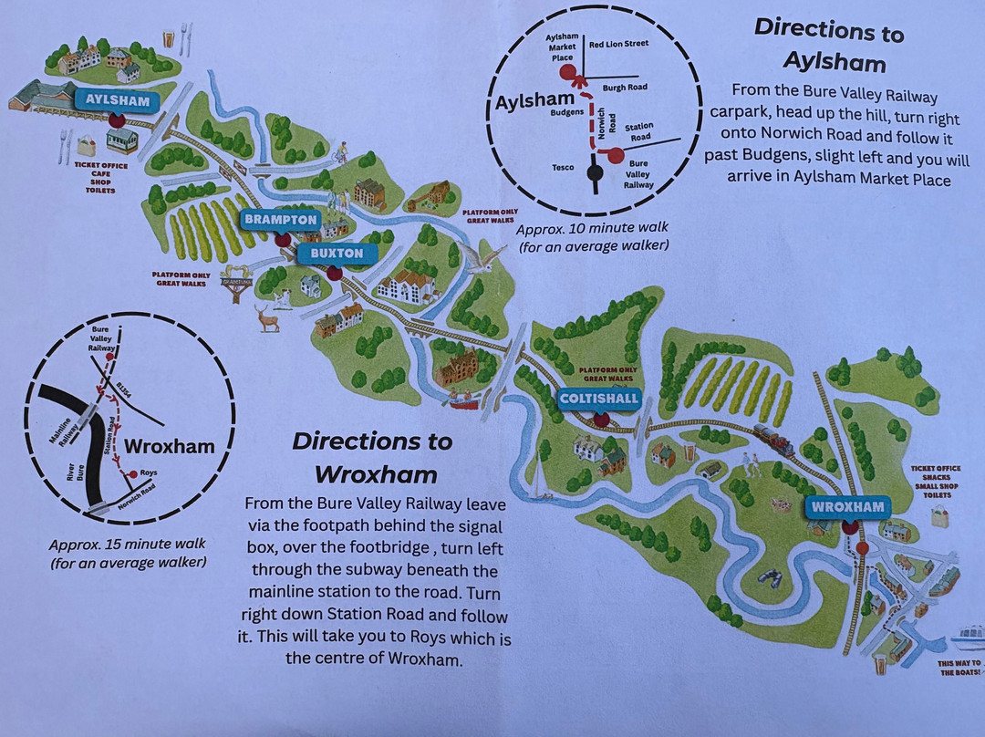 Bure Valley Railway-Aylsham必去景点