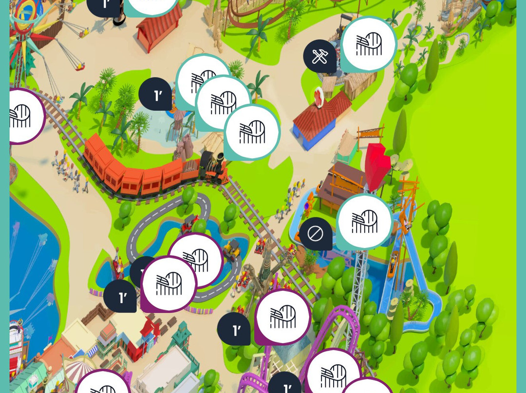 Walibi Rhône-Alpes-Les Avenieres必去景点