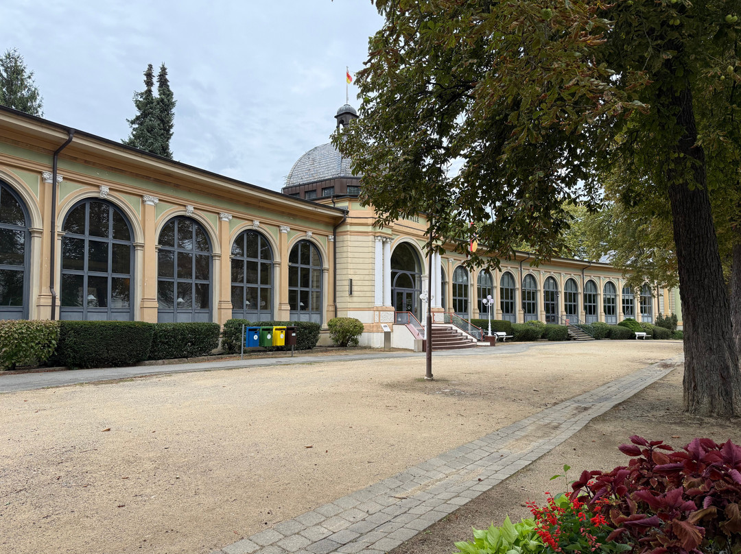 Wandelhalle mit Trinkbrunnen