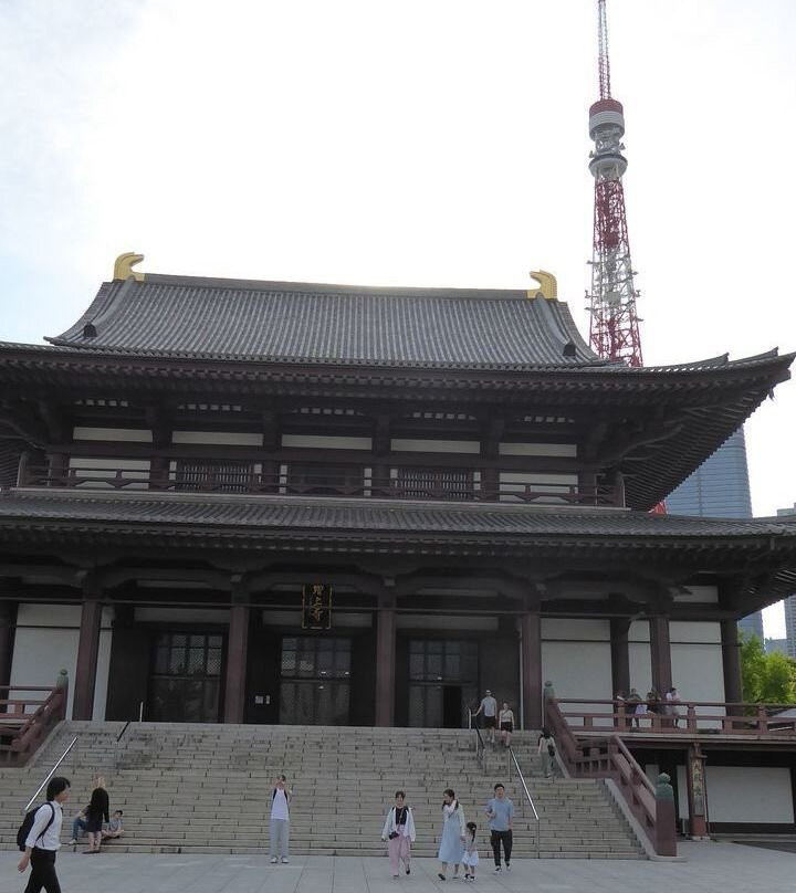 Zojo-ji Temple Daimon-Shibakoen必去景点