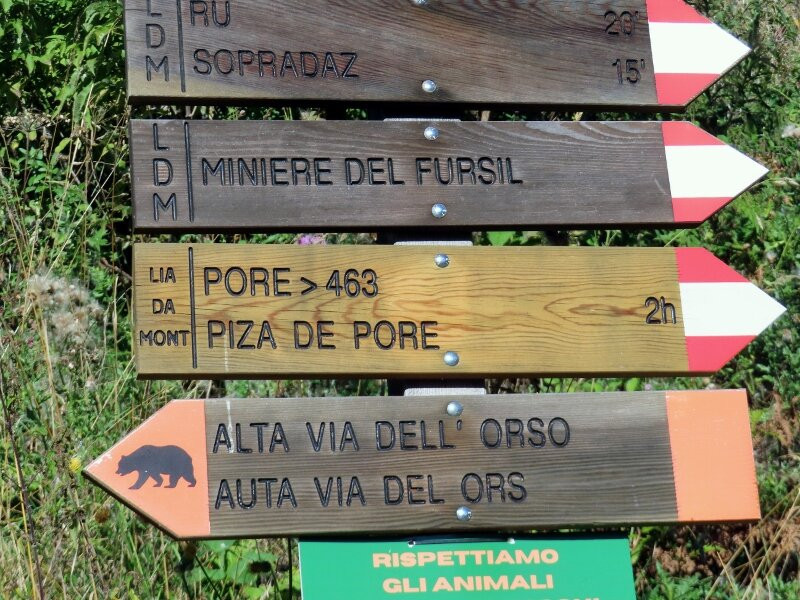 Alta Via Dell'orso-Colle Santa Lucia必去景点