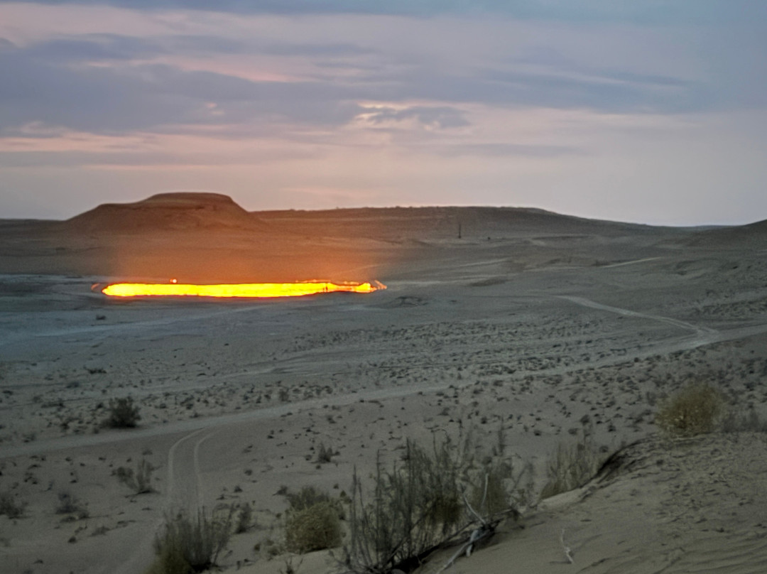 Darvaza Gas Crater-Darvaza必去景点
