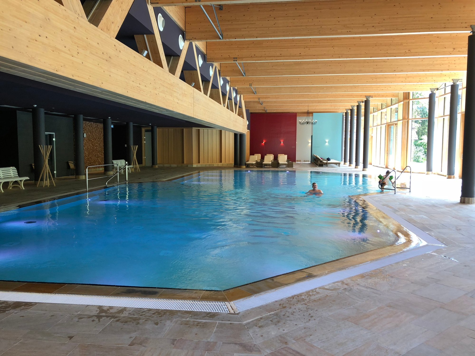 Hotel Therme Bad Teinach-泳池