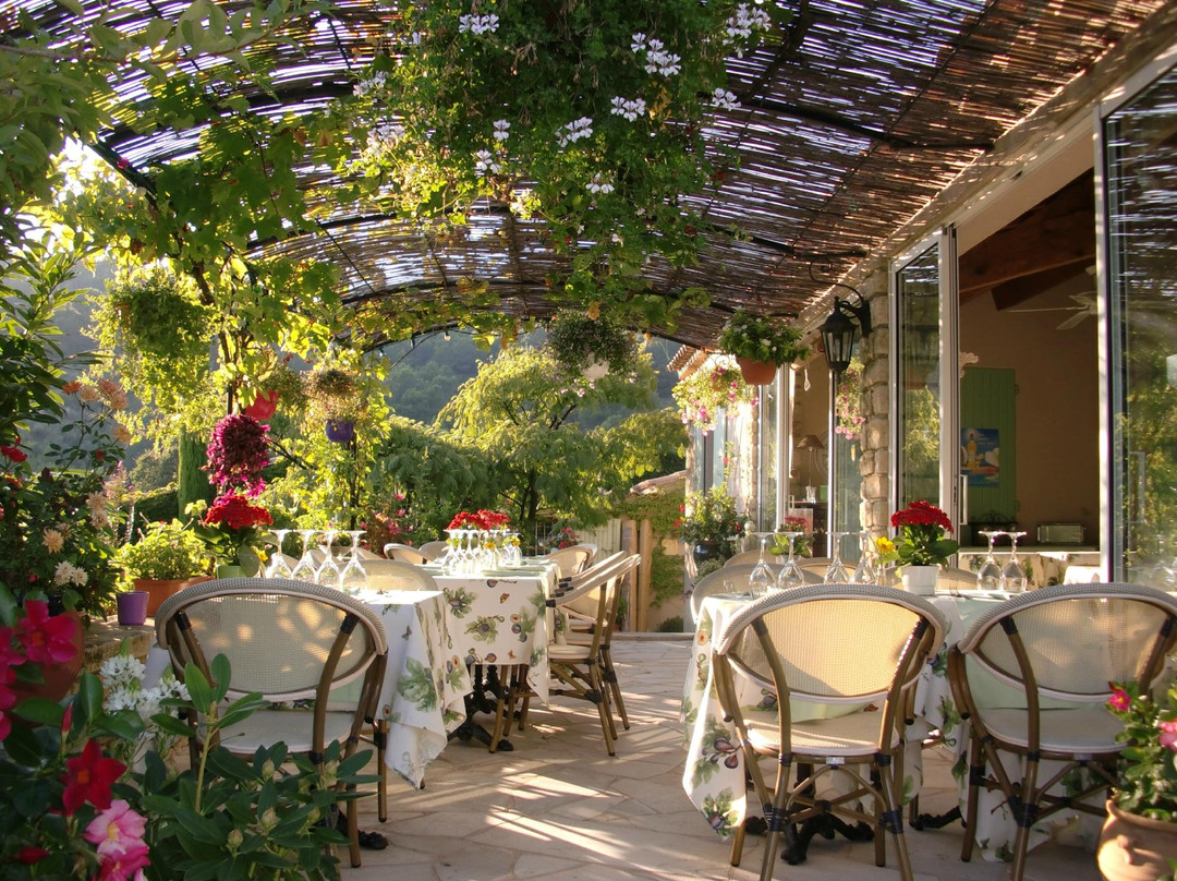La Roque Alric酒店住宿-Le Grand Jardin