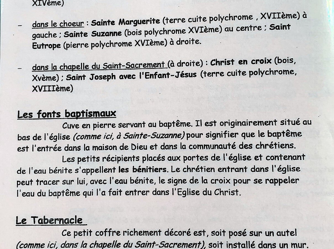 Église Sainte-Suzanne-Sainte-Suzanne必去景点