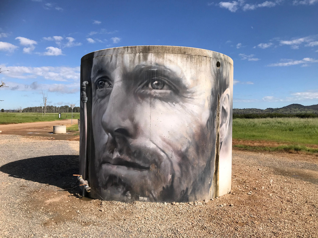 Winton Wetlands Water Tank Art景点图片