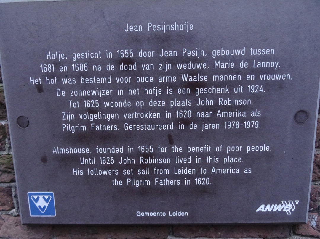 Rijksmonument Jean Pesijnhofje Leiden景点图片