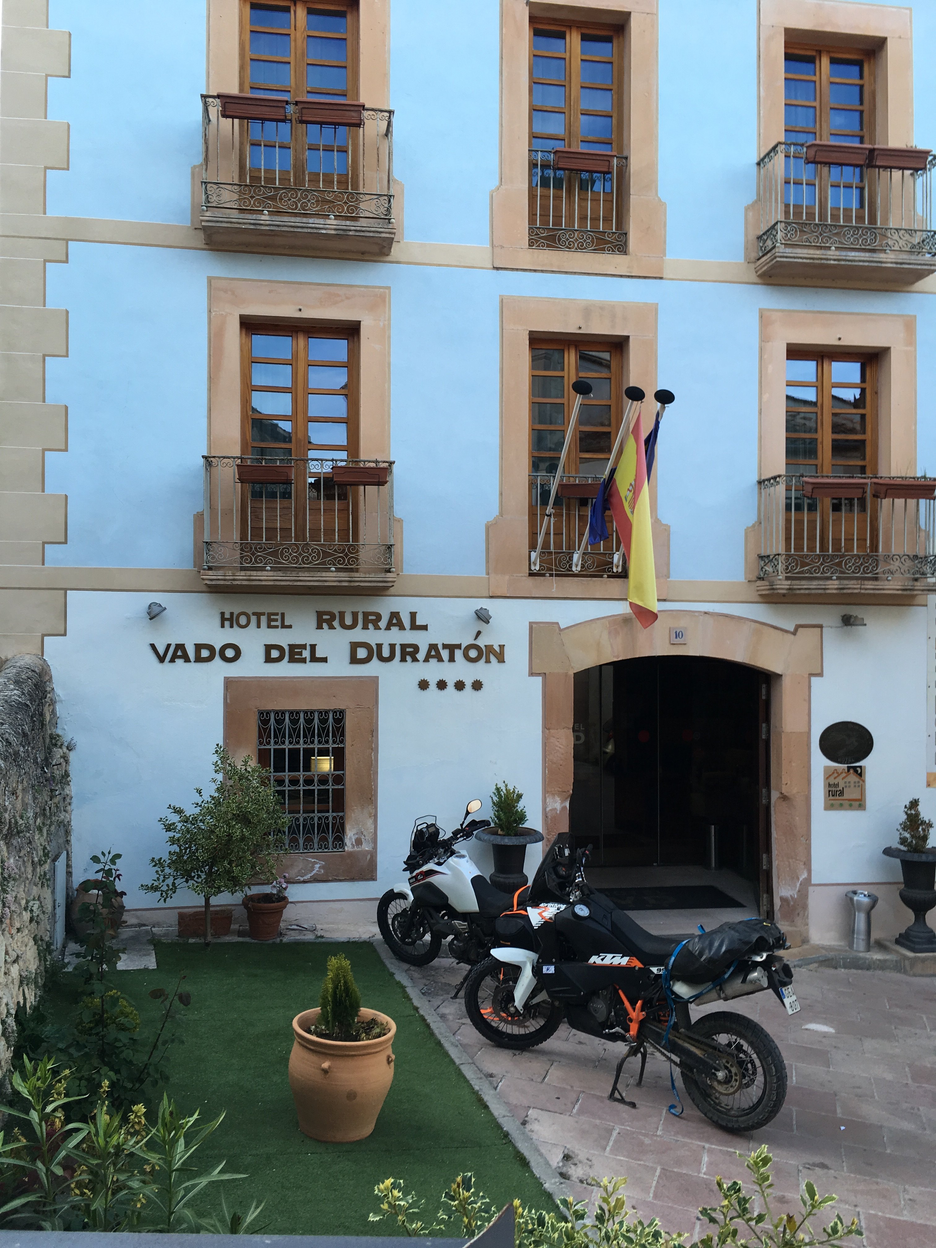 Hotel Rural Vado del Duraton-浴室