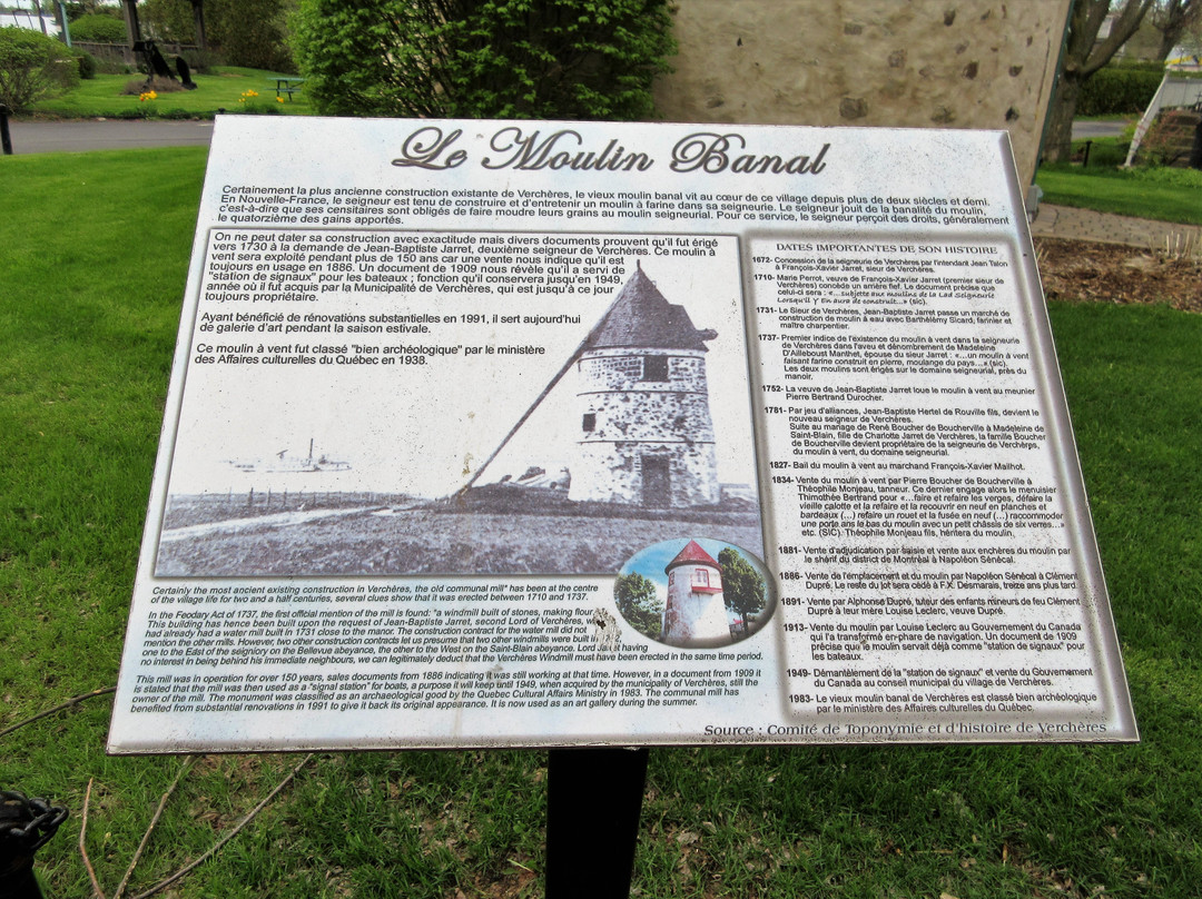 Moulin Banal-Vercheres必去景点