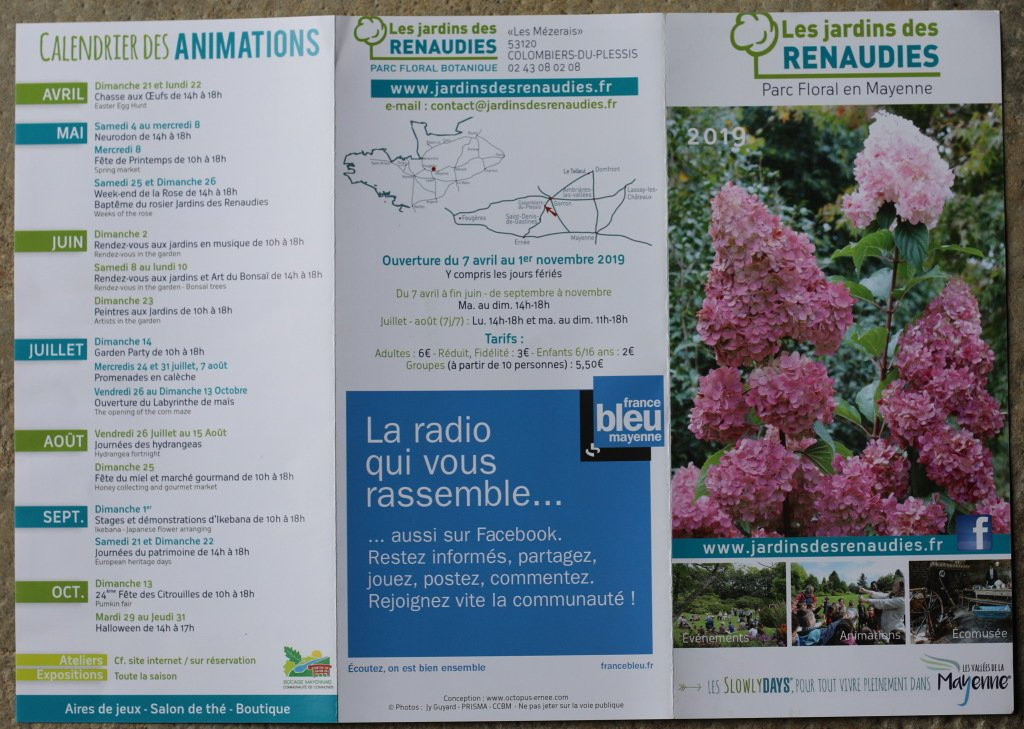 Les Jardins des Renaudies景点图片