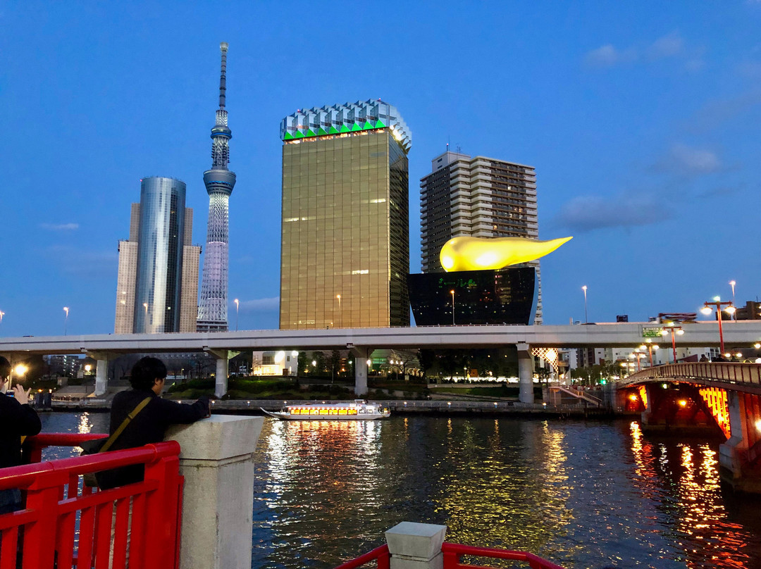 河堤吾妻桥商业区景点图片