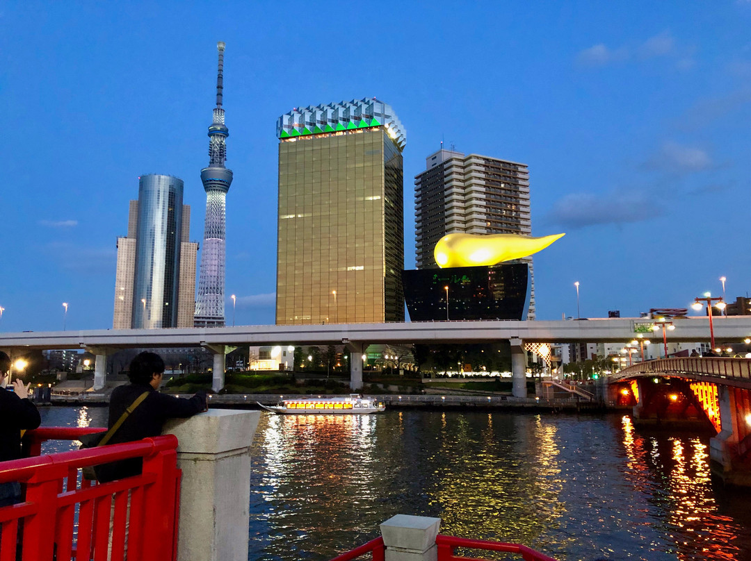 河堤吾妻桥商业区-墨田区必去景点