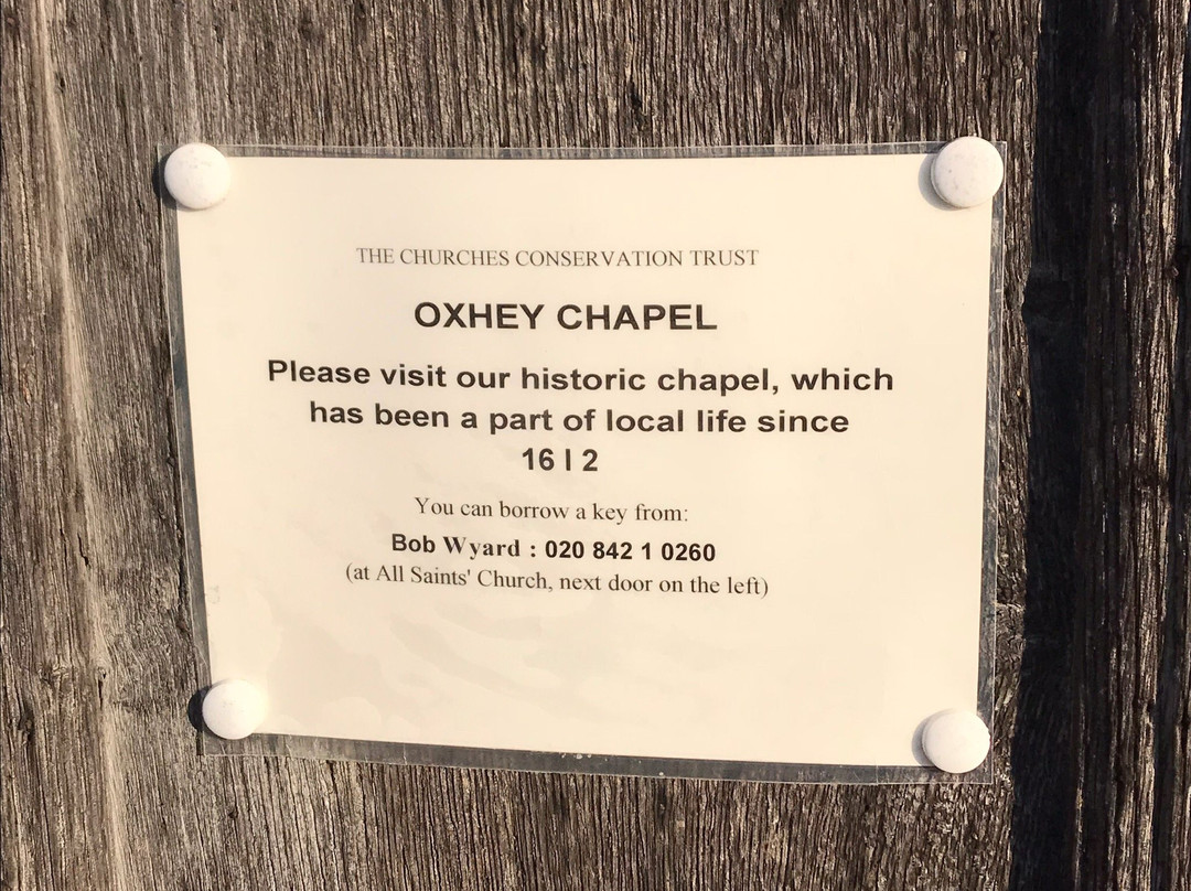 Oxhey Chapel景点图片